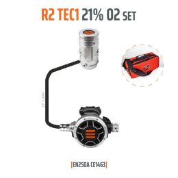 AUTOMAT R2 TEC1 21% O2 G5/8, ZESTAW STAGE - EN250A