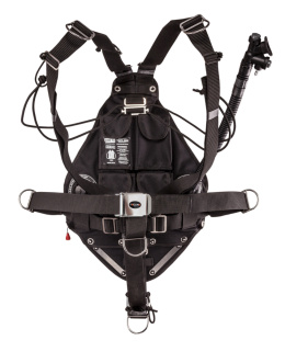 Zestaw Tecline SIDE MOUNT BCD SIDE 16 AVENGER, CZERWONY