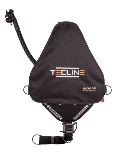 Zestaw Tecline SIDE MOUNT BCD SIDE 16 AVENGER, CZARNY